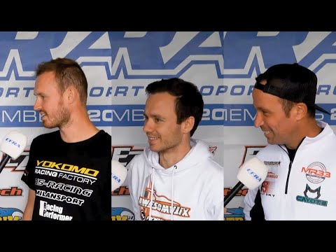 WINNER'S reactions at the EFRA MonacoRC 1/10th Electric Track European Championships