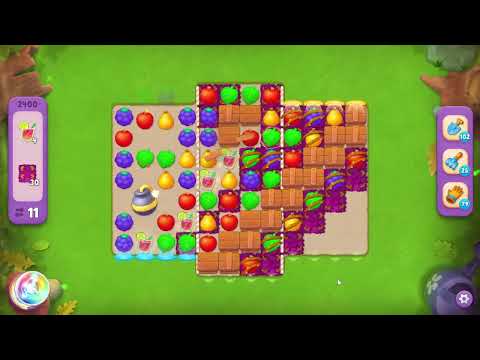 Gardenscapes 2400 Super Hard Level - 16 moves - NO BooSTERS