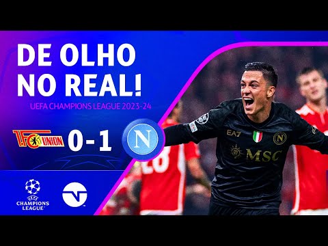 Gols e lances de Union Berlin x Napoli