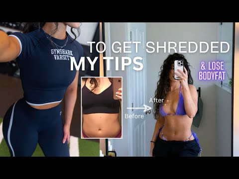 MY MINICUT TO LOSE BODYFAT | Hourglass full body workout, grocery haul, my favorites
