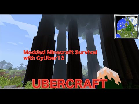Redwood Forest! Minecraft Modded Survival #001
