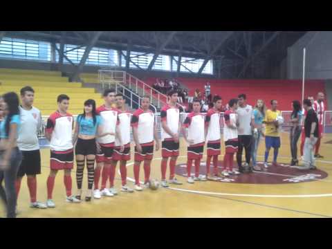APEA - APRESENTAÇÃO DOS ATLETAS DO FUTSAL - FINAL JOGOS DA CIDADE/2014