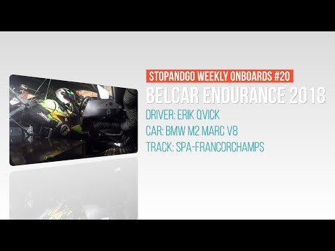Stopandgo weekly onboards #20 - Spa Euro Race Eric Qvick VR Racing