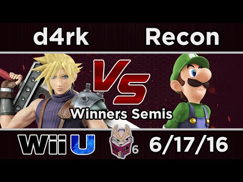 The Briggs House 6 - d4rk (Cloud, Charizard, Corrin) Vs. Recon (Luigi) SSB4 Winners Semis - Smash 4