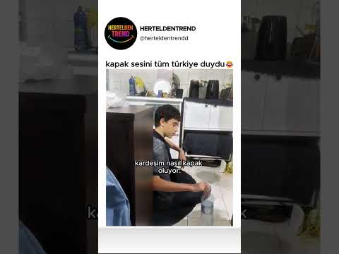 kapak sesini tüm türkiye duydu😂​