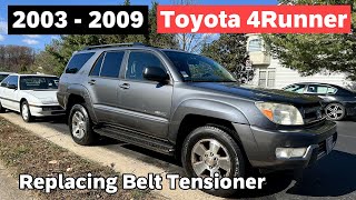 Toyota 4Runner Serpentine Belt Replacement Guide (2002-2010) Go-Parts