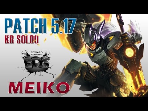 EDG Meiko - Leona Support - KR SoloQ