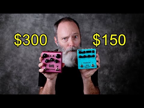 Delay Pedal Shootout! Strymon DIG VS NUX Duotime