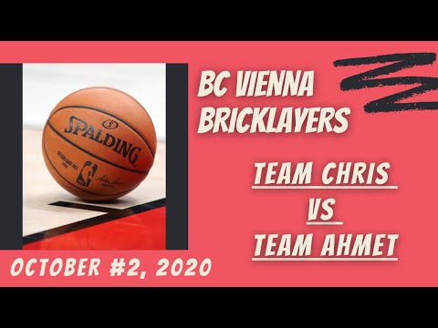 BC Vienna Bricklayers - Team Chris vs. Team Ahmet | October #2, 2020