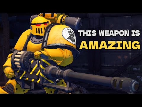 AUTOCANNON GAMEPLAY: Pre-Heresy Imperial Fist vs Orks! - Warhammer 40K: Space Marine, Augmented Mod