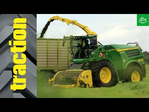John Deere 8800i & 8700i in der traction-Arbeitsprobe