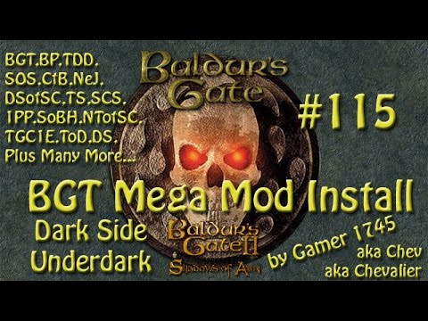 Let's Play Baldur's Gate Trilogy Mega Mod Part 115 - Dark Side