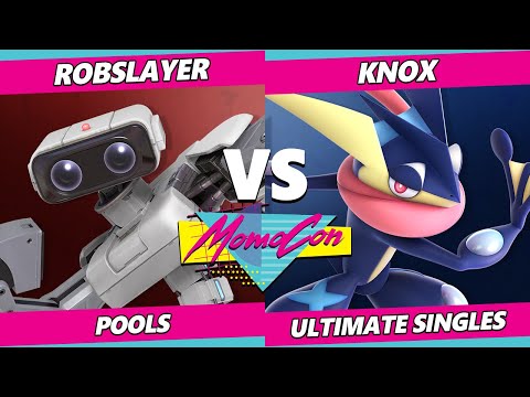 MomoCon 2023 - Robslayer (ROB) Vs. Knox (Greninja) Smash Ultimate - SSBU