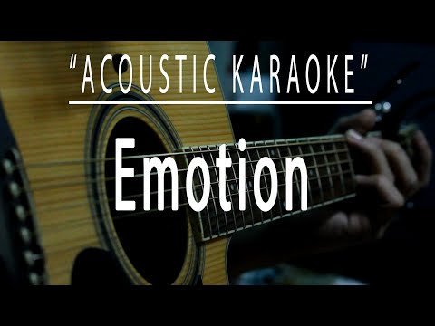 Emotion - Acoustic karaoke (Destiny's Child)