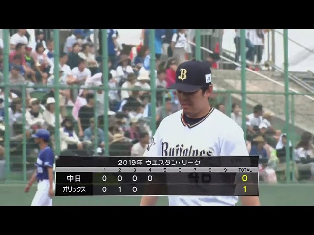 【ファーム】バファローズ・成瀬 外角からの変化球で三振を奪う‼ 2019/5/19 B-D(ファーム)