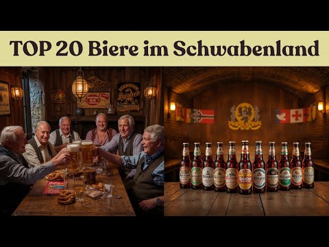 Top 20 legendary beers drunk in Swabia – How many do you really know?