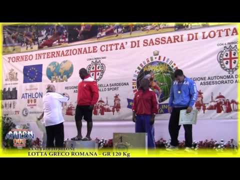 Premiazioni GR 120 Kg | XXXI TROFEO MILONE DI LOTTA GRECO ROMANA | 2012