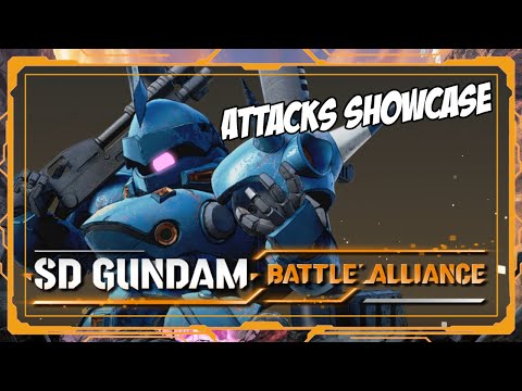 SD Gundam Battle Alliance - Kämpfer Attacks Showcase