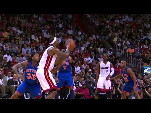 HD   LeBron James Highlights Vs New York Knicks   February 27th 2011 720p