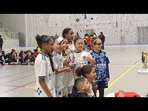 Tournoi Foot en salle féminin - Finale U11 Entente SSG vs Paris FC