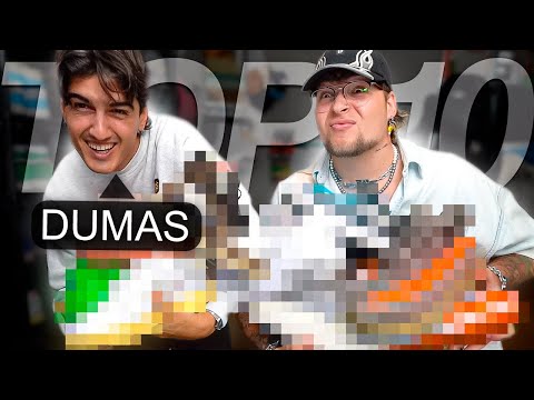 DUMAS ELIGE EL TOP 10 DE MI COLECCION DE ZAPATILLAS!!