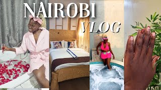 MY FIRST STAYCATION!! Work Meetings, New Hair, NAIROBI VLOG / Linda Mary