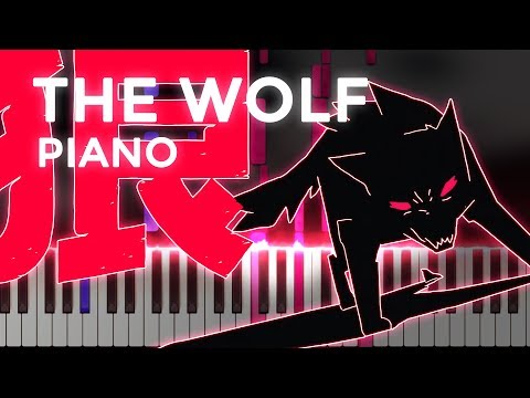 SIAMÉS · The Wolf | LyricWulf Piano Tutorial on Synthesia