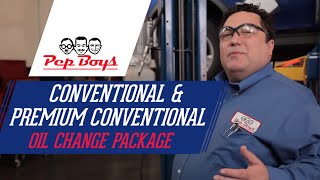 Conventional & Premium Conventional Oil Change - Pep Boys