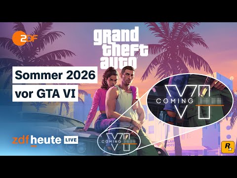 Rockstar verschiebt GTA VI erneut: Was dahintersteckt | Gaming-Journalist bei ZDFheute live