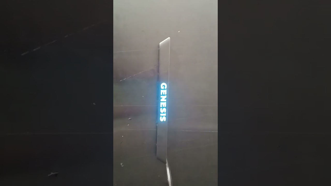 Electroluminescent Automobile Door Trim(GENESIS)