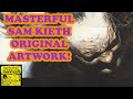 Sam Kieth ORIGINAL ARTWORK Incredible Technique 3 Pieces That Ll Make You Rethink Comic Drawing