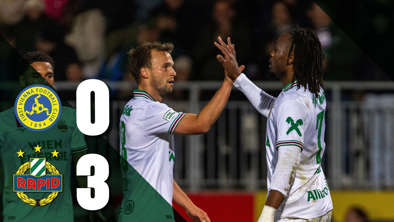 Highlights: First Vienna FC – SK Rapid | Achtelfinale | 27.10.2026