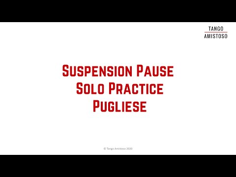 Tango musicality: Solo practice - Suspension Pause to Pugliese - Silvia Bivolaru (V019)