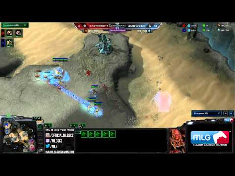 Showmatch Ep 4 - BabyKnight vs Goswser - Game 1 - HoTS Exhibitions