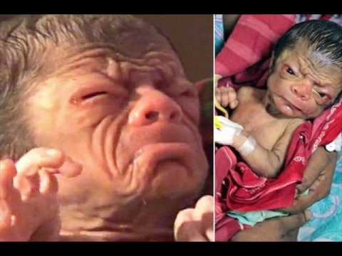 BABY  BORN LOOKING 80 - YEARS OLD!!