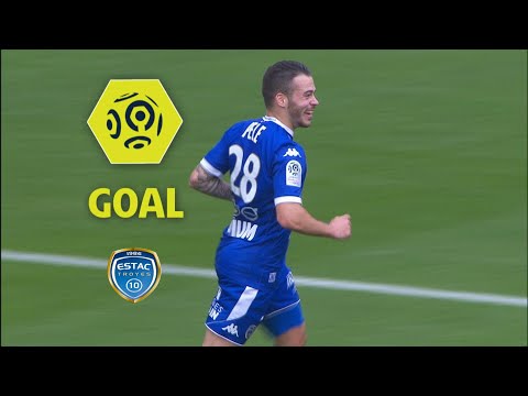 Goal Bryan PELE (40') / ESTAC Troyes - AS Saint-Etienne (2-1) / 2017-18