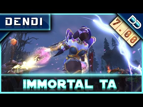 Dendi VOD ✪ IMMORTAL TA GAME ✪ DOTA2 7.00