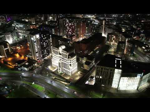 Bournemouth night hyperlapse - DJI Air 2S
