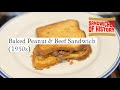 Baked Peanut Beef Sandwich 1950s On Sandwiches Of History⁣