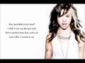 Christina Perri Bluebird - lyrics on screen