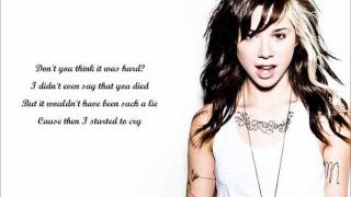 Christina Perri Bluebird - lyrics on screen