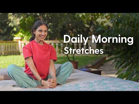 7 Morning Yoga Stretches To WAKE YOU UP!