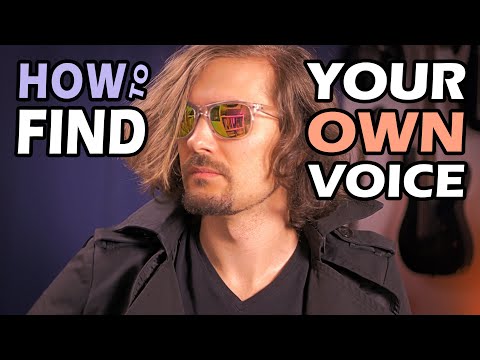 How to FIND your OWN natural Singing VOICE!