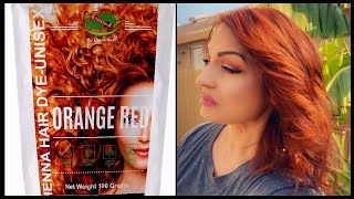 @The Henna Guys | Orange Red Henna | @HennaSooq Co Wash | Fall Hair Color