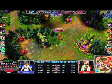 CW vs ROC   LCS EU W2D2   Copenhagen Wolves vs ROCCAT VOD