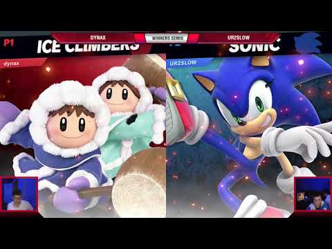 VS Weekly 7/25/19 - Winners Semis - Dynax (Ice Climbers) vs Ur2Slow (Sonic) - SSBU