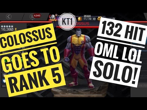 Colossus Finally Goes To R5! And OMFG! 132 Hit Labyrinth Of Legends Old-Man Logan SOLO! CRAZY!