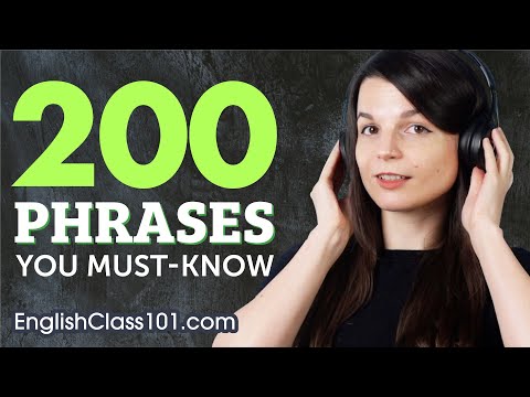 200 Phrases Every English Beginner Must Know