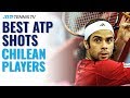 Best ATP Shots By Chilean Tennis Players Past & Present! ??