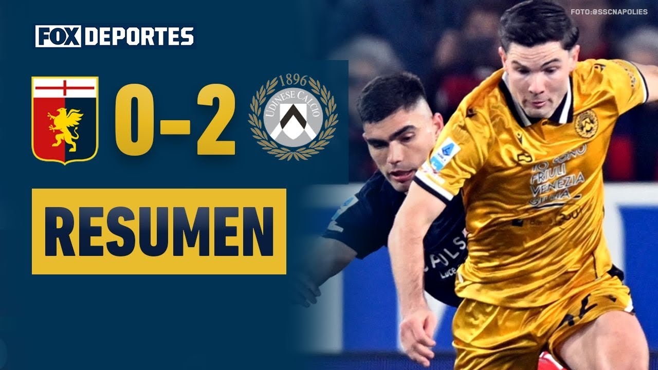 💪 ¡GANÓ UDINESE A DOMICILIO! | Genoa 0-2 Udinese | HIGHLIGHTS | Jornada 30 | Serie A 2026